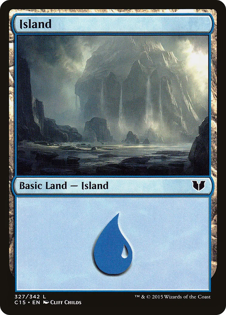 Island — Commander 2015 — Magic: The Gathering
