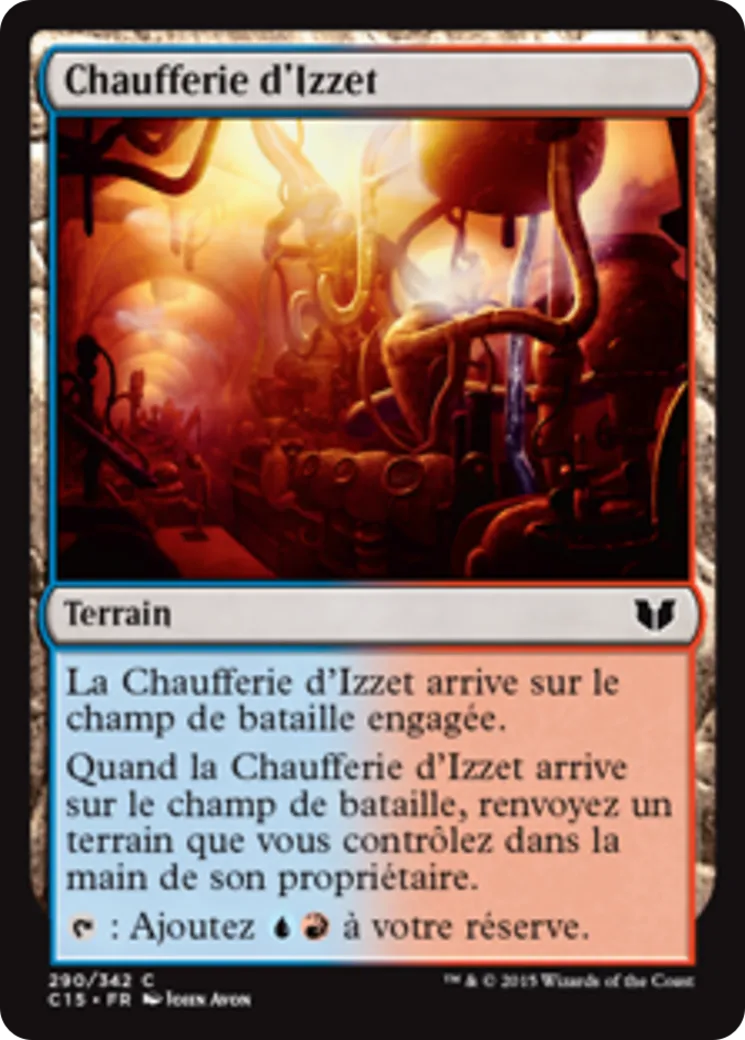 Chaufferie d'Izzet — Commander 2015 — Magic: The Gathering