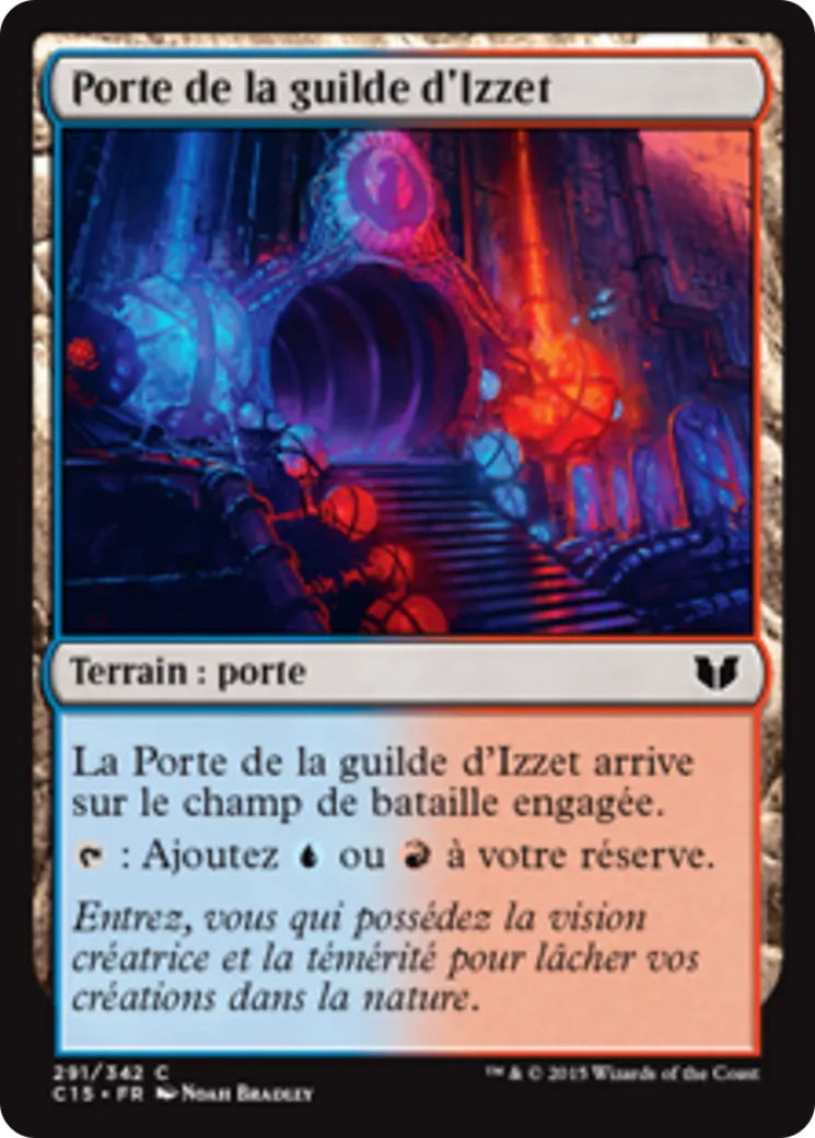 Porte de la guilde d'Izzet — Commander 2015 — Magic: The Gathering