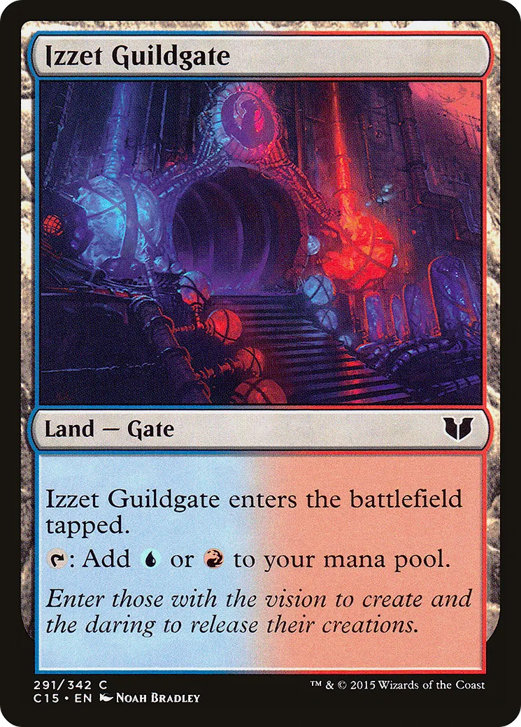 Izzet Guildgate — Commander 2015 — Magic: The Gathering
