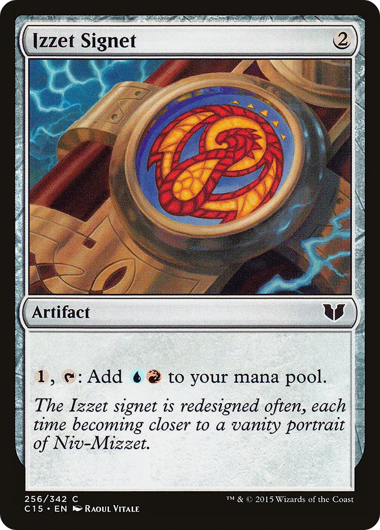 Izzet Signet — Commander 2015 — Magic: The Gathering