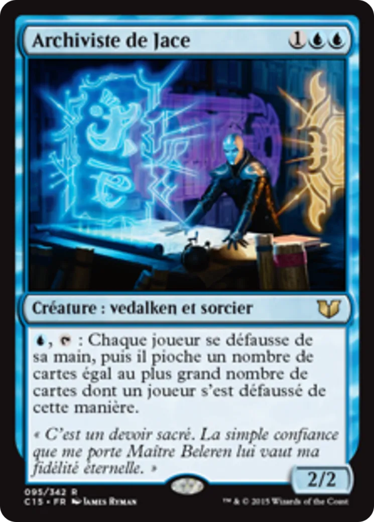 Archiviste de Jace from Commander 2015 - Magic: The Gathering