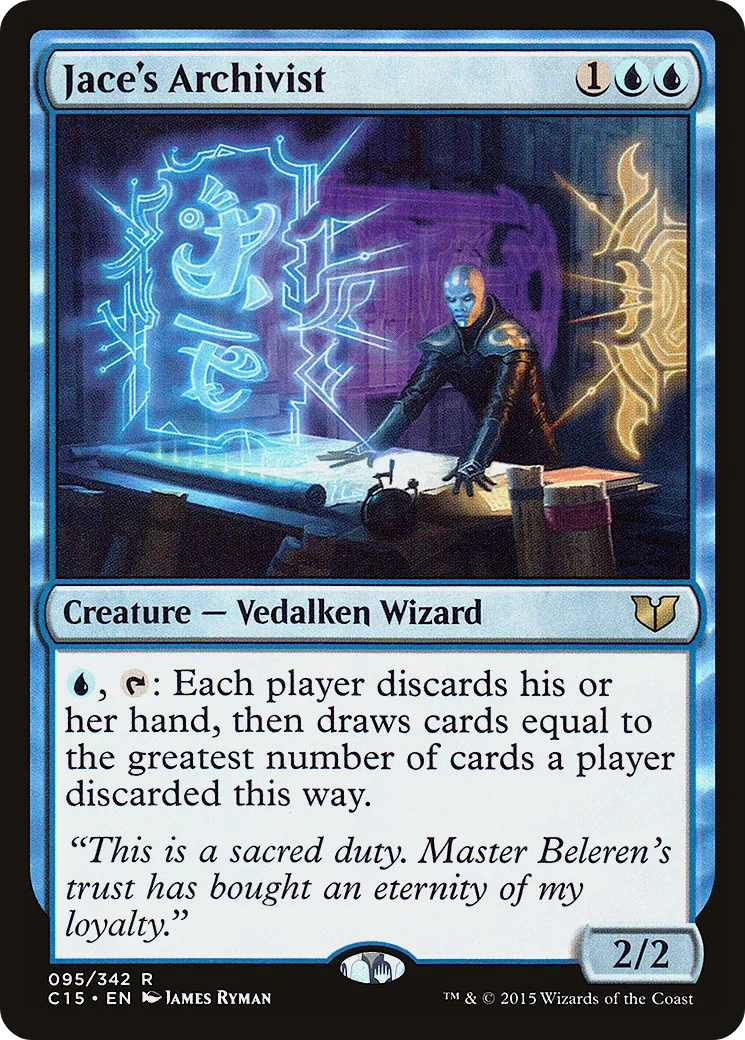 Jace's Archivist — Commander 2015 — Magic: The Gathering