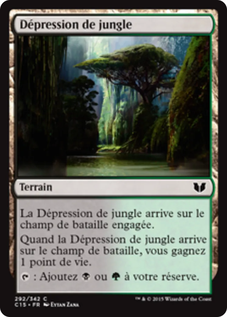 Dépression de jungle — Commander 2015 — Magic: The Gathering