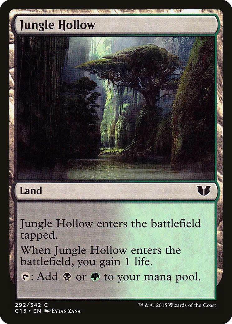 Jungle Hollow — Commander 2015 — Magic: The Gathering