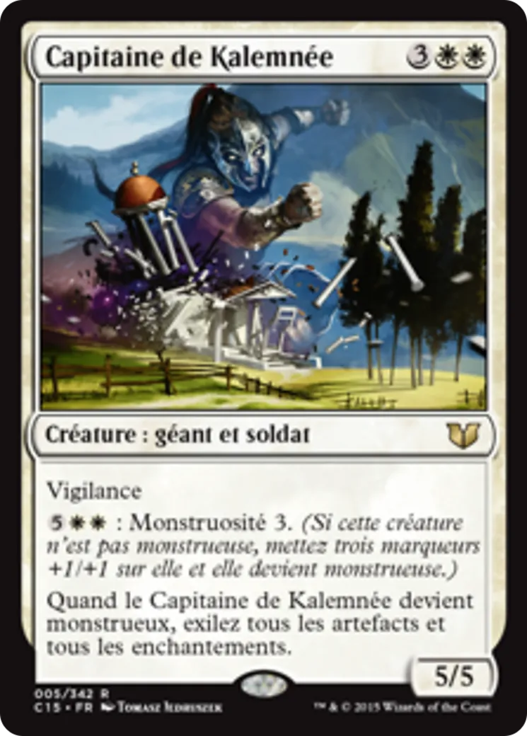 Capitaine de Kalemnée — Commander 2015 — Magic: The Gathering