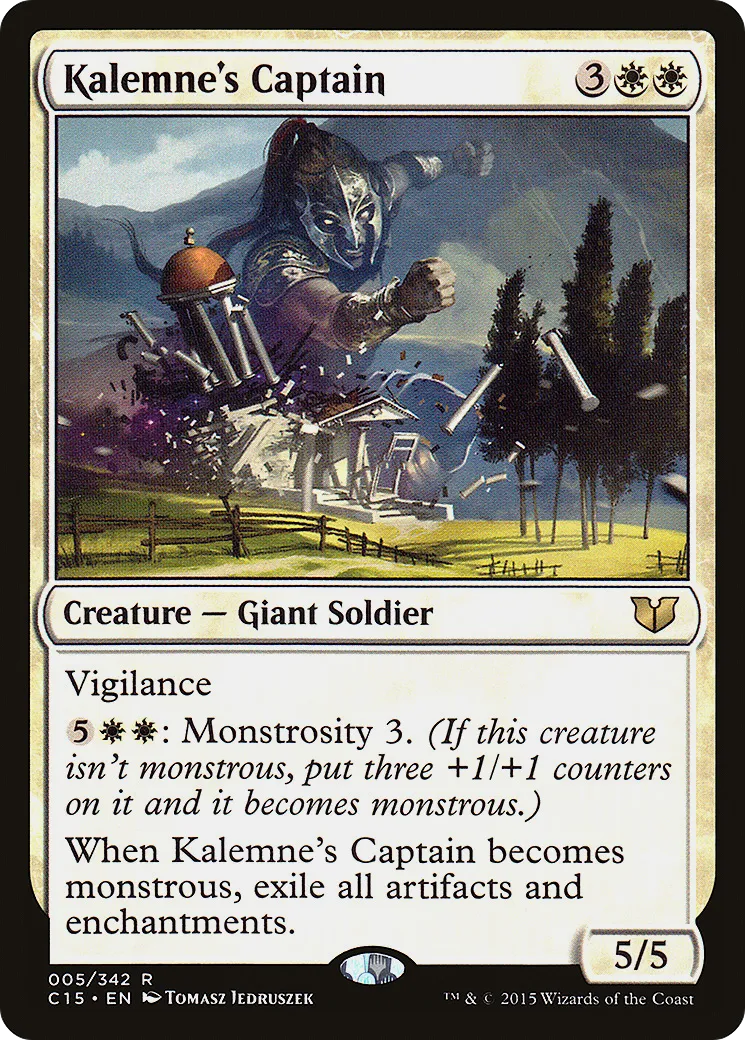 Kalemne's Captain — Commander 2015 — Magic: The Gathering