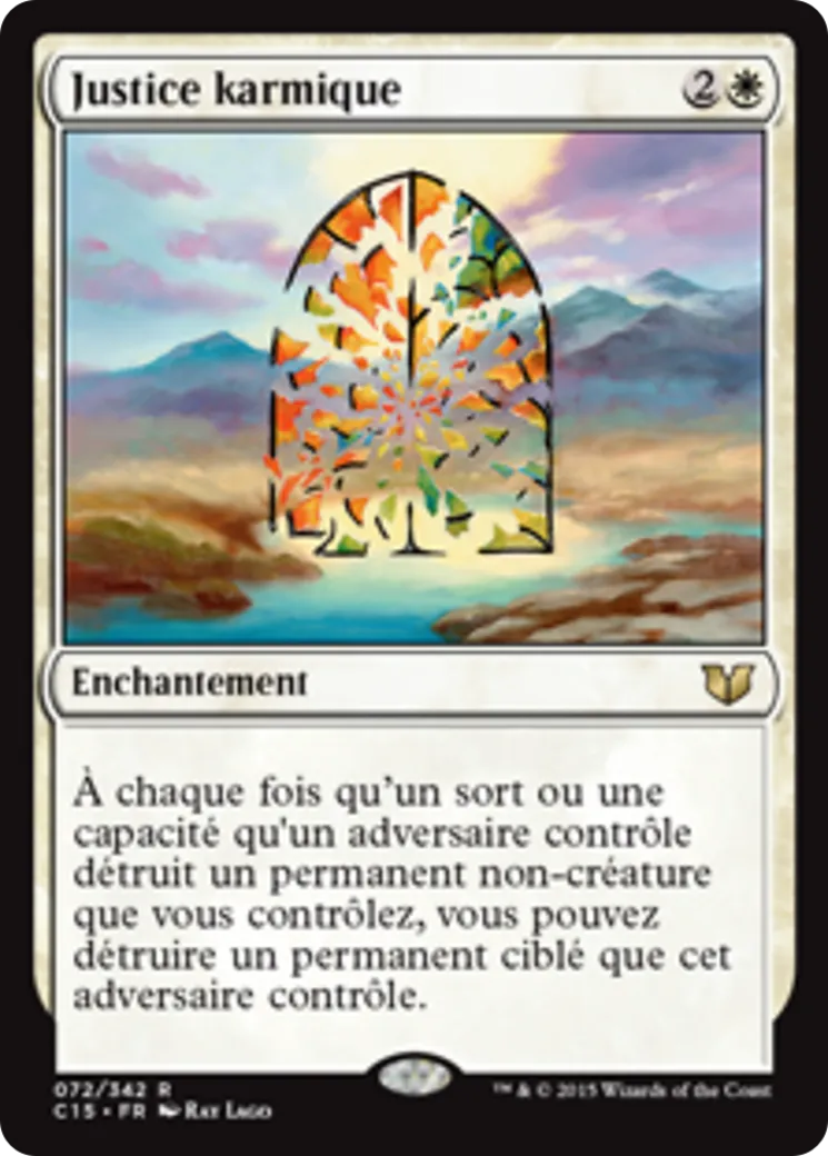 Justice karmique — Commander 2015 — Magic: The Gathering
