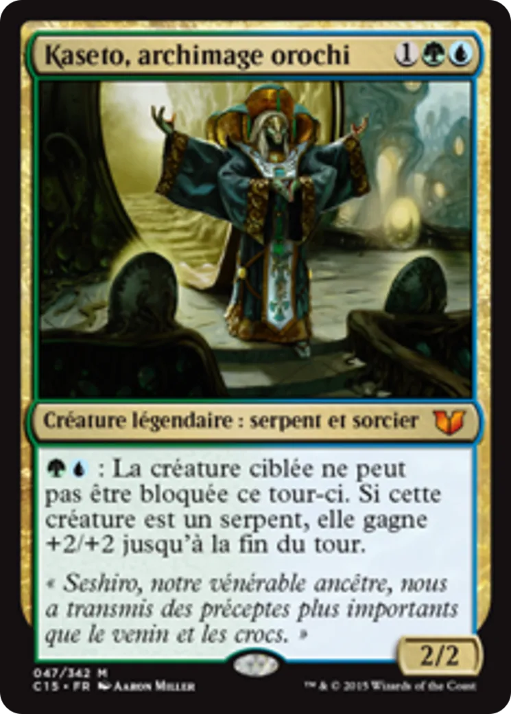 Kaseto, archimage orochi — Commander 2015 — Magic: The Gathering