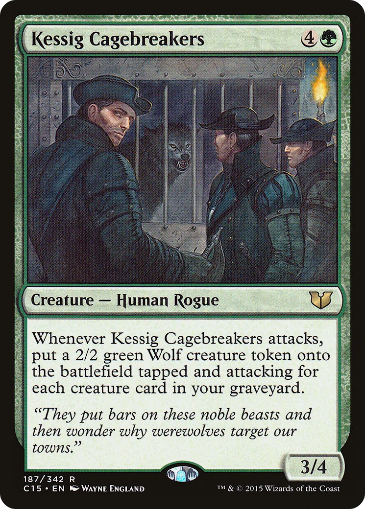 Kessig Cagebreakers — Commander 2015 — Magic: The Gathering