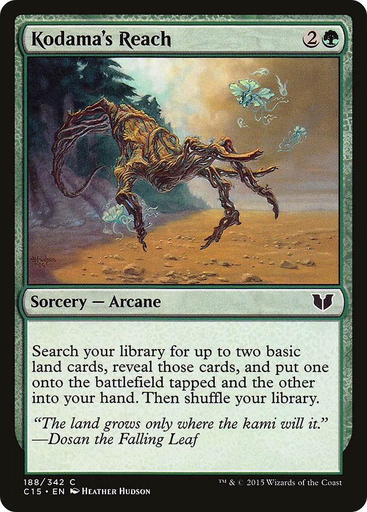 Kodama's Reach — Commander 2015 — Magic: The Gathering