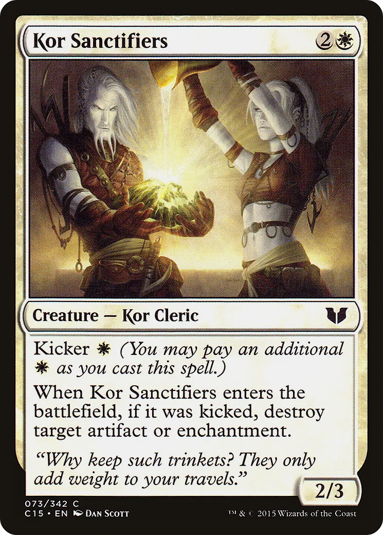 Kor Sanctifiers — Commander 2015 — Magic: The Gathering