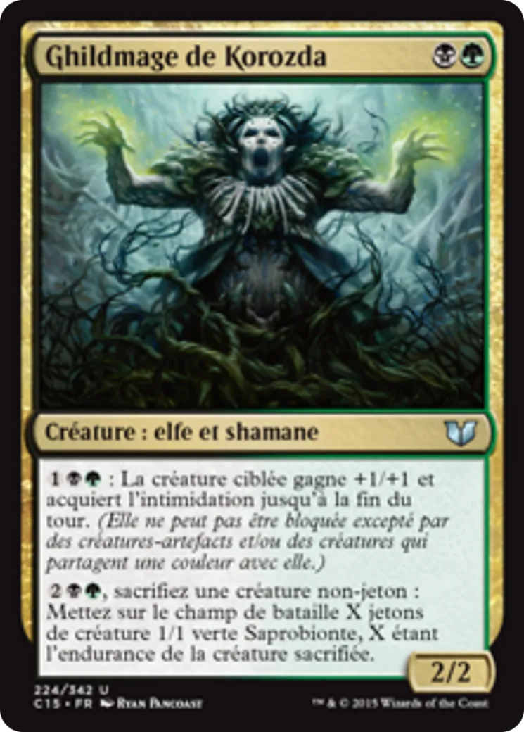 Ghildmage de Korozda — Commander 2015 — Magic: The Gathering
