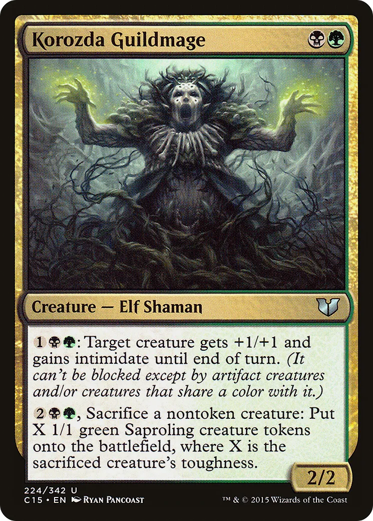 Ghildmage de Korozda — Commander 2015 — Magic: The Gathering