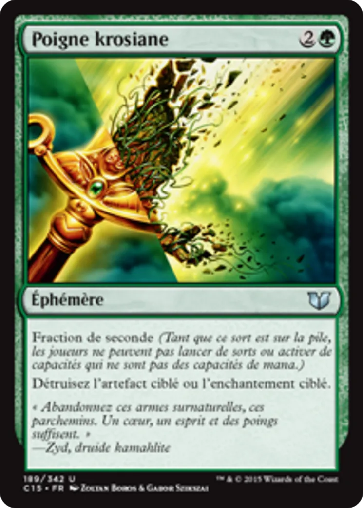 Poigne krosiane — Commander 2015 — Magic: The Gathering