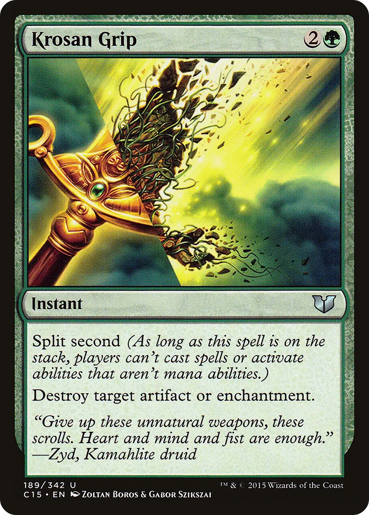 Krosan Grip — Commander 2015 — Magic: The Gathering