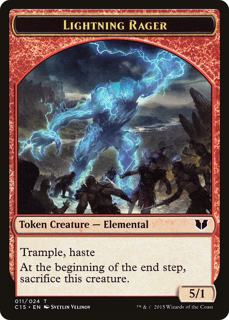 Lightning Rager — Commander 2015 — Magic: The Gathering