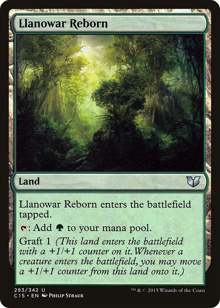 Llanowar Reborn — Commander 2015 — Magic: The Gathering