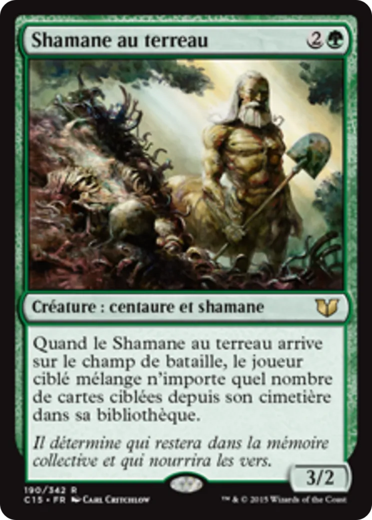Shamane au terreau — Commander 2015 — Magic: The Gathering