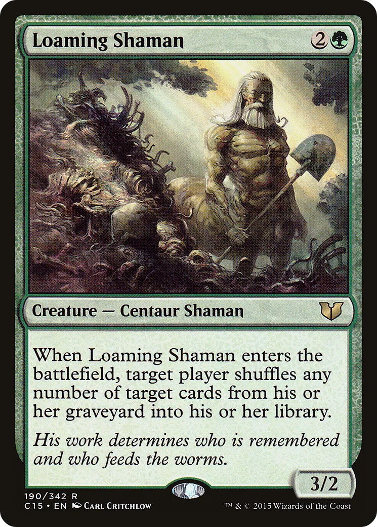 Loaming Shaman — Commander 2015 — Magic: The Gathering