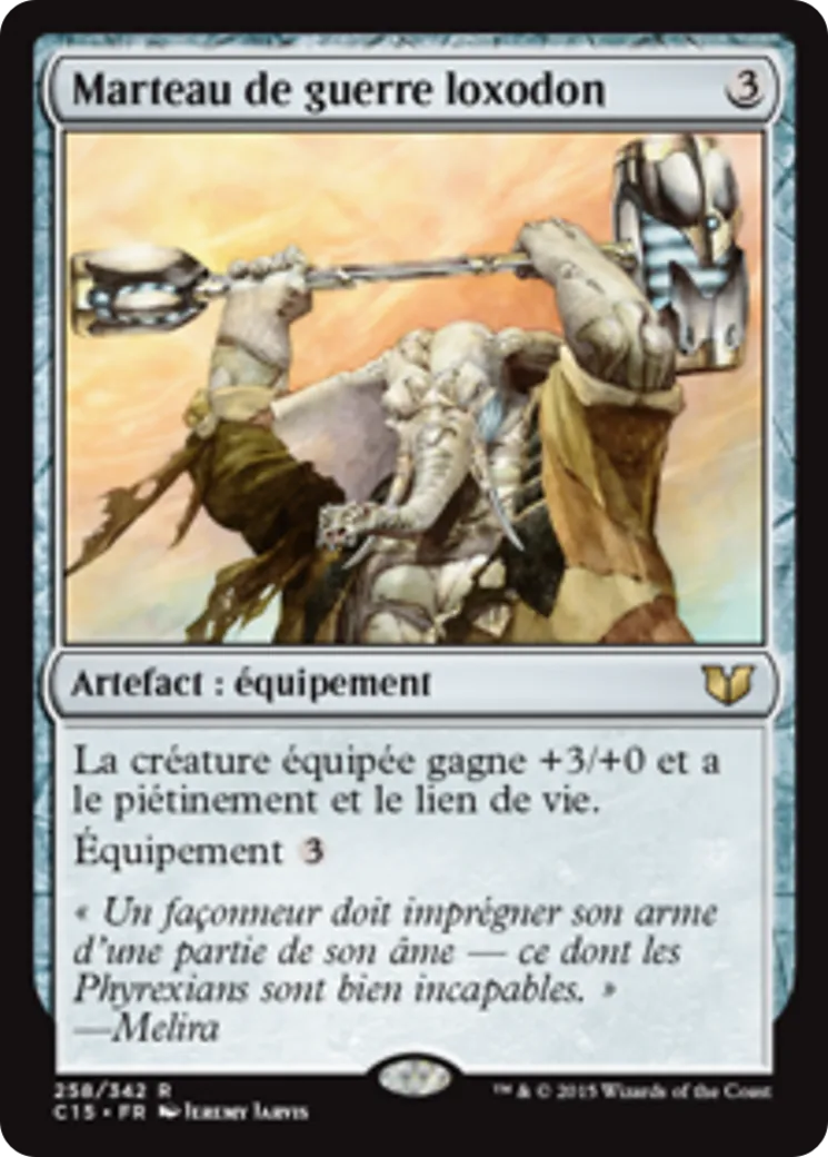 Marteau de guerre loxodon — Commander 2015 — Magic: The Gathering