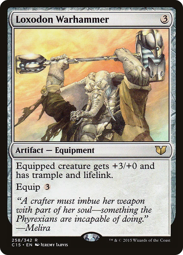Loxodon Warhammer — Commander 2015 — Magic: The Gathering