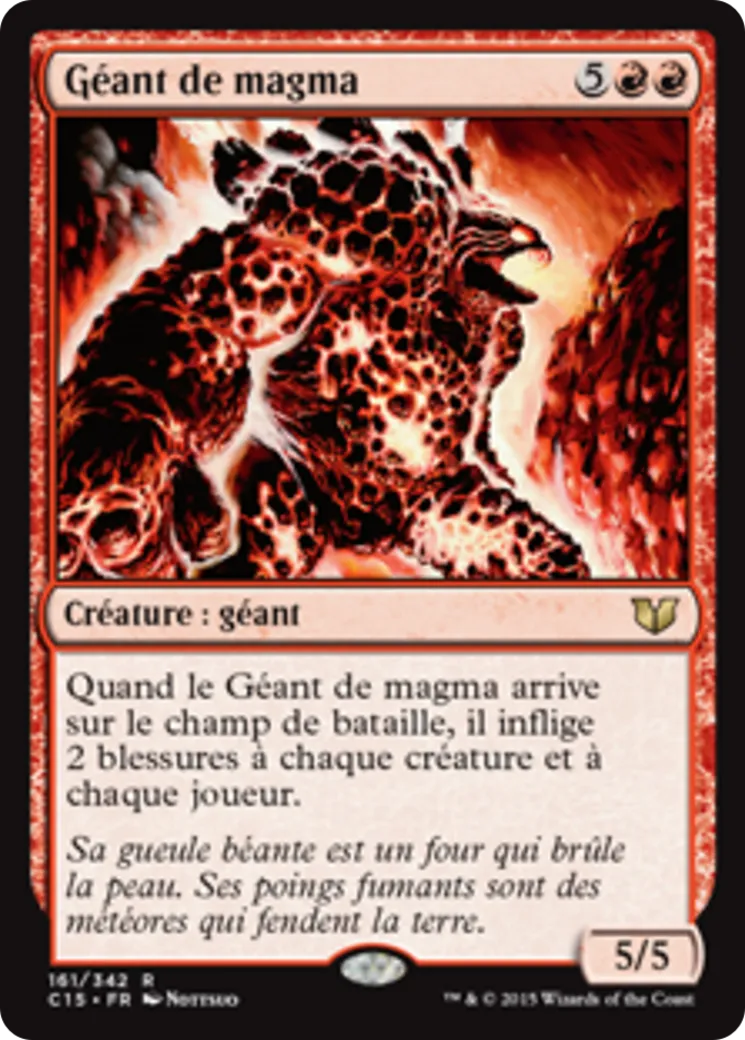 Géant de magma — Commander 2015 — Magic: The Gathering