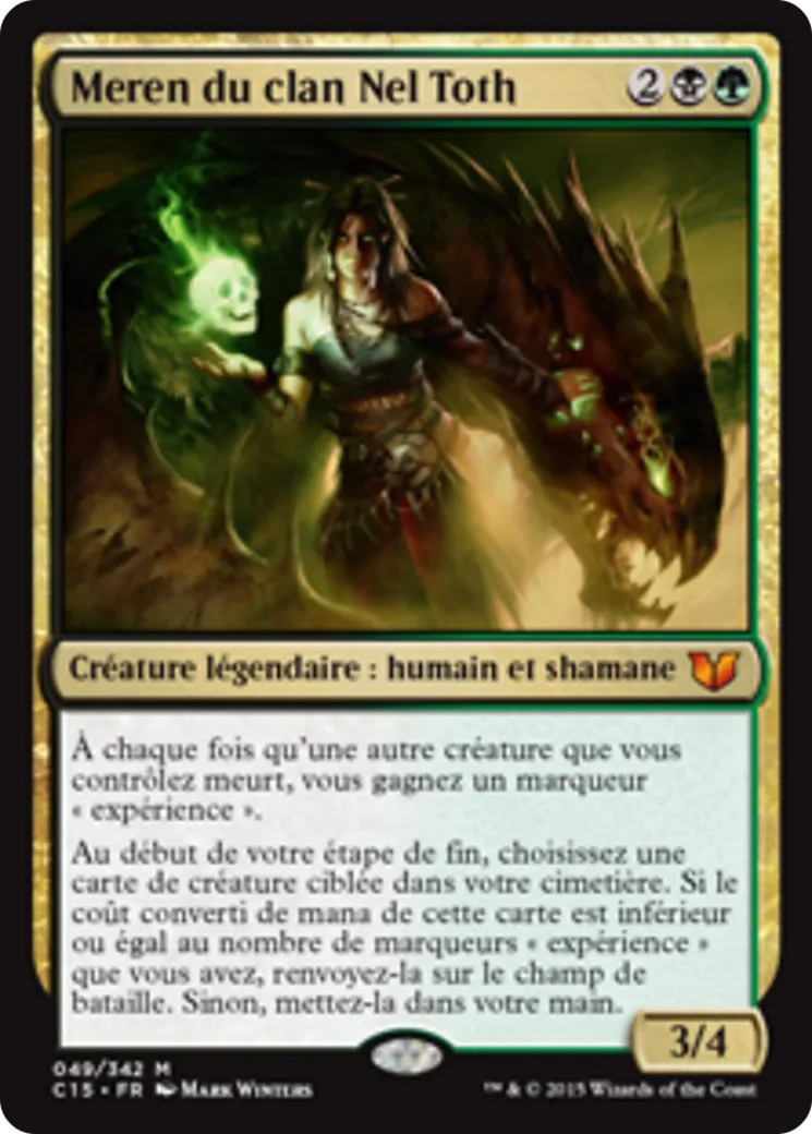 Meren du clan Nel Toth — Commander 2015 — Magic: The Gathering