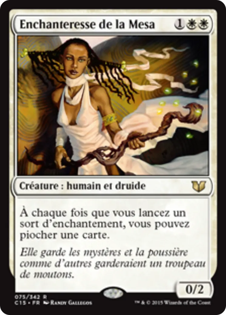 Enchanteresse de la Mesa — Commander 2015 — Magic: The Gathering