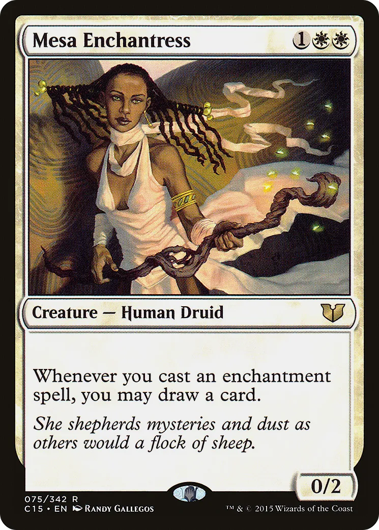 Mesa Enchantress — Commander 2015 — Magic: The Gathering