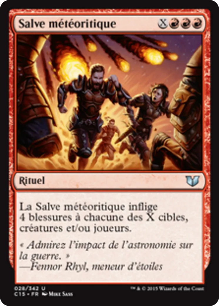 Salve météoritique — Commander 2015 — Magic: The Gathering