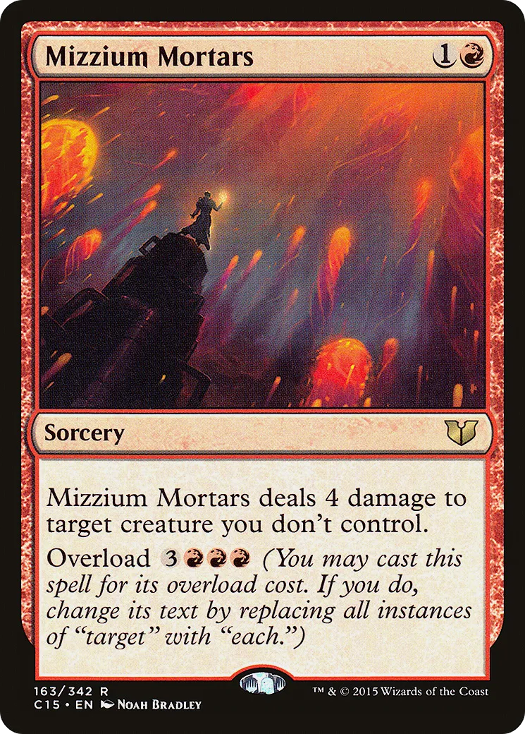 Mizzium Mortars — Commander 2015 — Magic: The Gathering