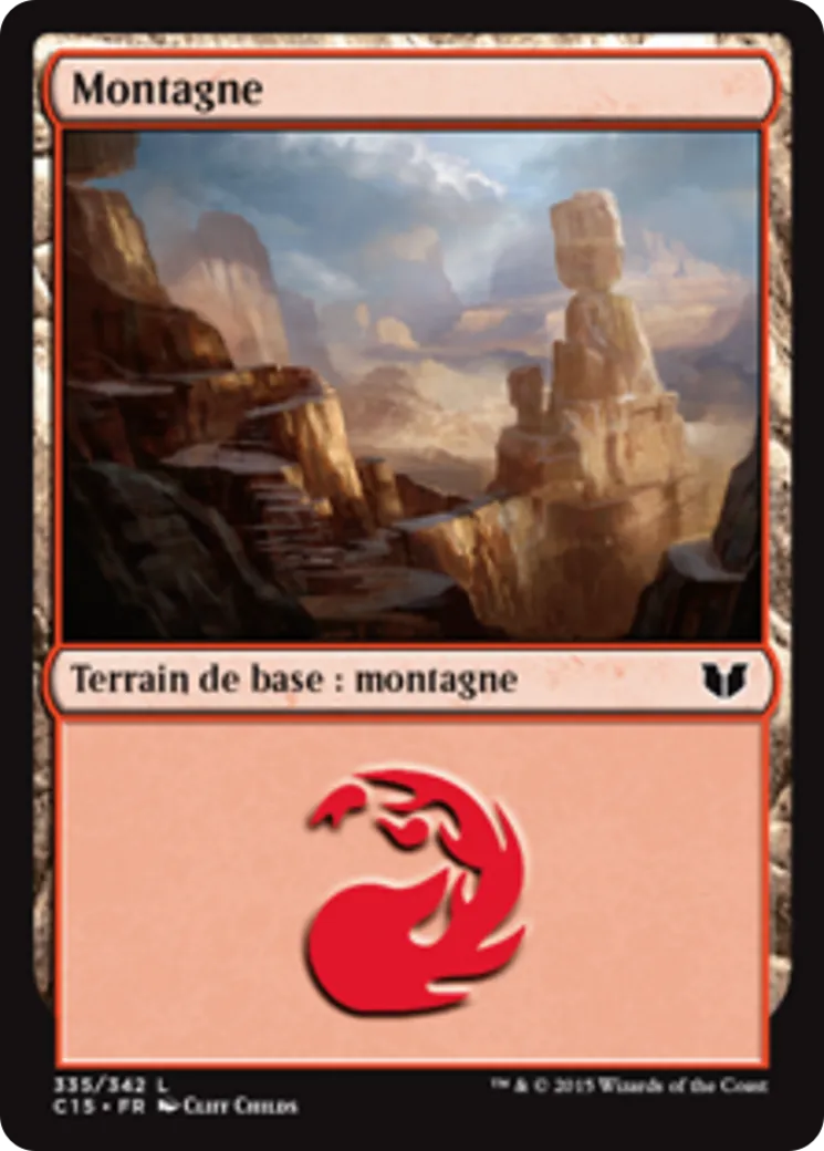 Montagne — Commander 2015 — Magic: The Gathering