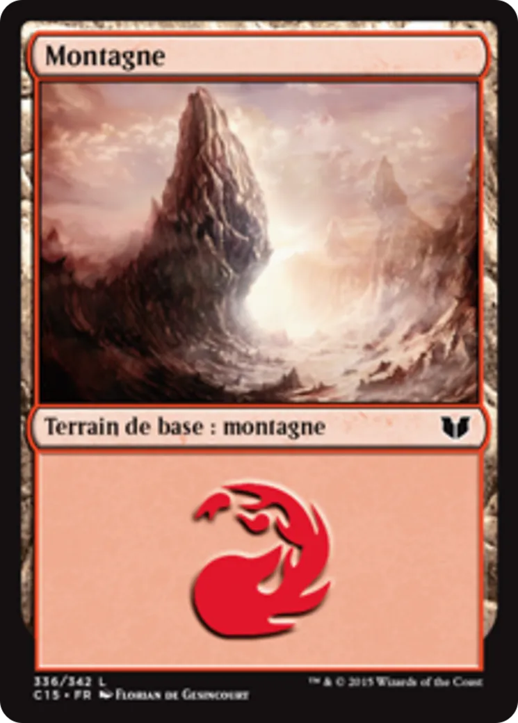 Montagne — Commander 2015 — Magic: The Gathering