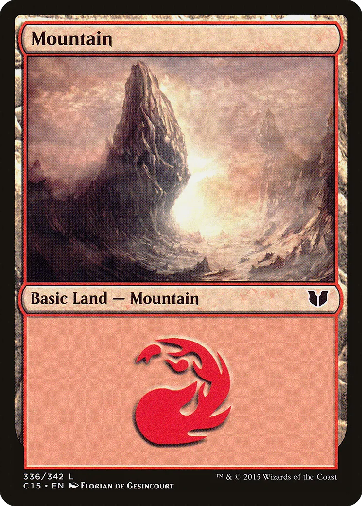 Mountain — Commander 2015 — Magic: The Gathering