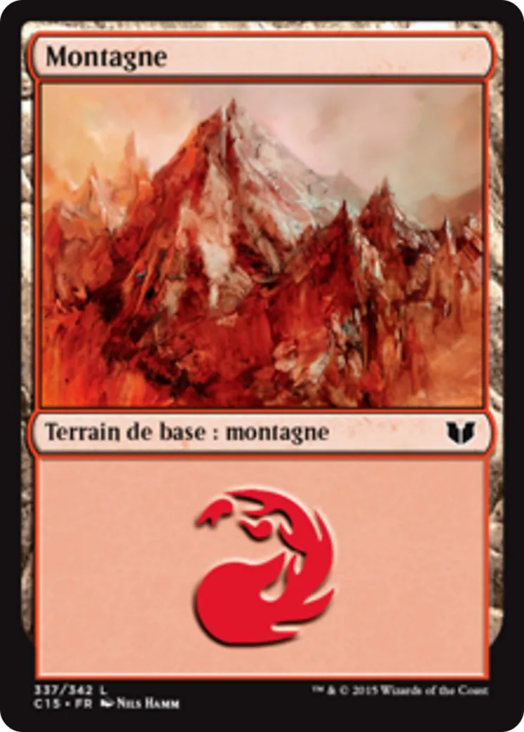 Montagne — Commander 2015 — Magic: The Gathering