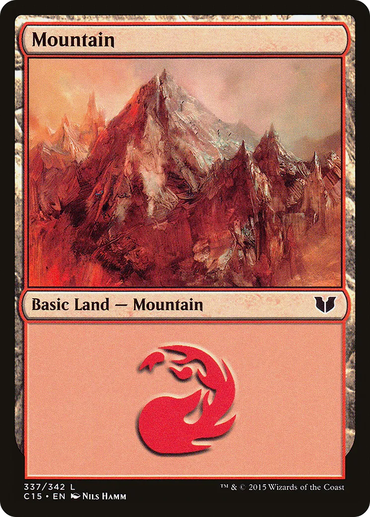 Mountain — Commander 2015 — Magic: The Gathering