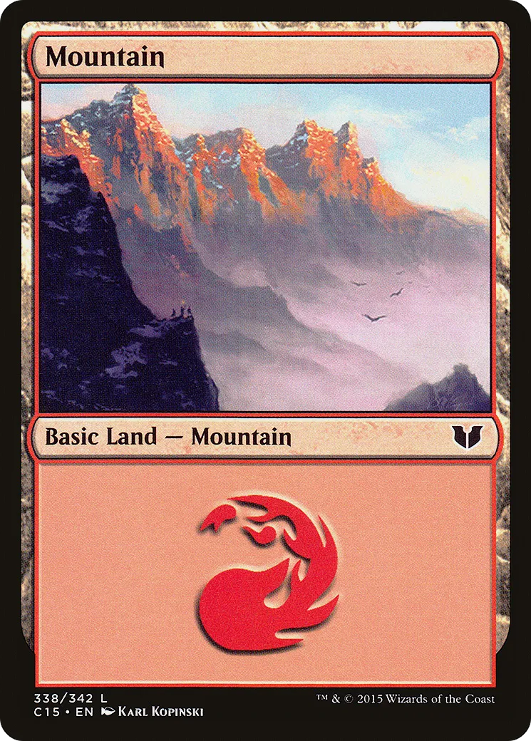Mountain — Commander 2015 — Magic: The Gathering