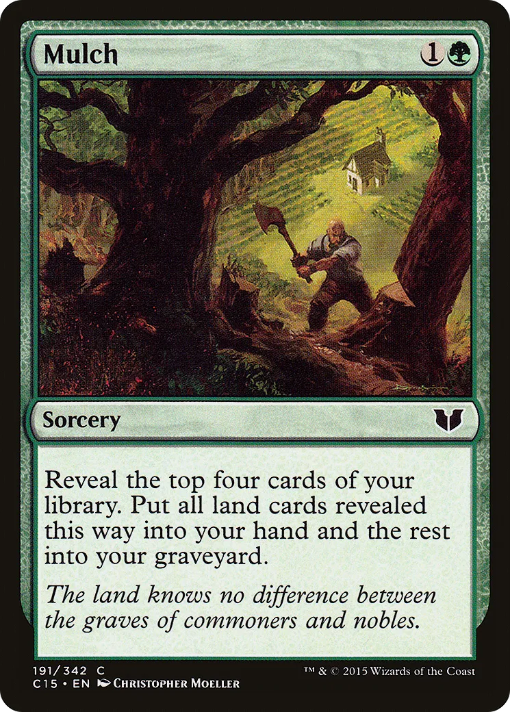 Mulch — Commander 2015 — Magic: The Gathering