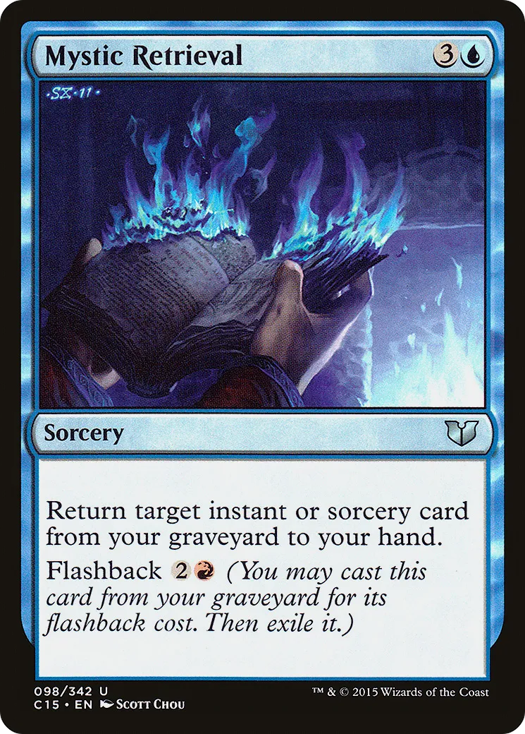 Mystic Retrieval from Commander 2015 - Magic: The Gathering