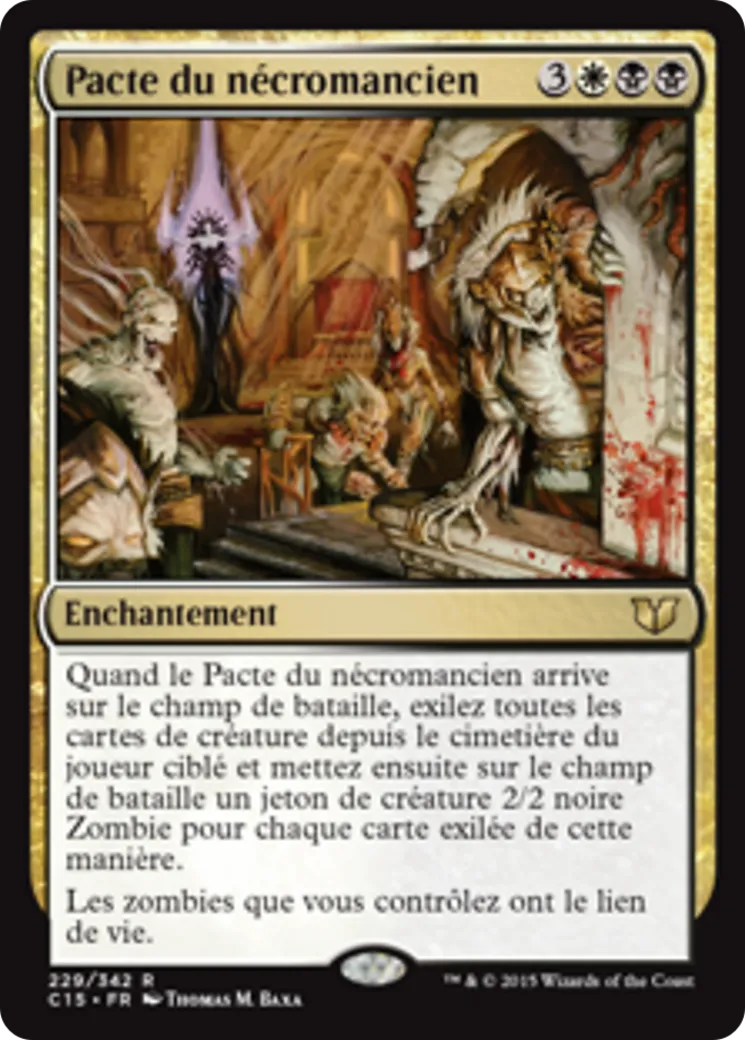 Pacte du nécromancien — Commander 2015 — Magic: The Gathering
