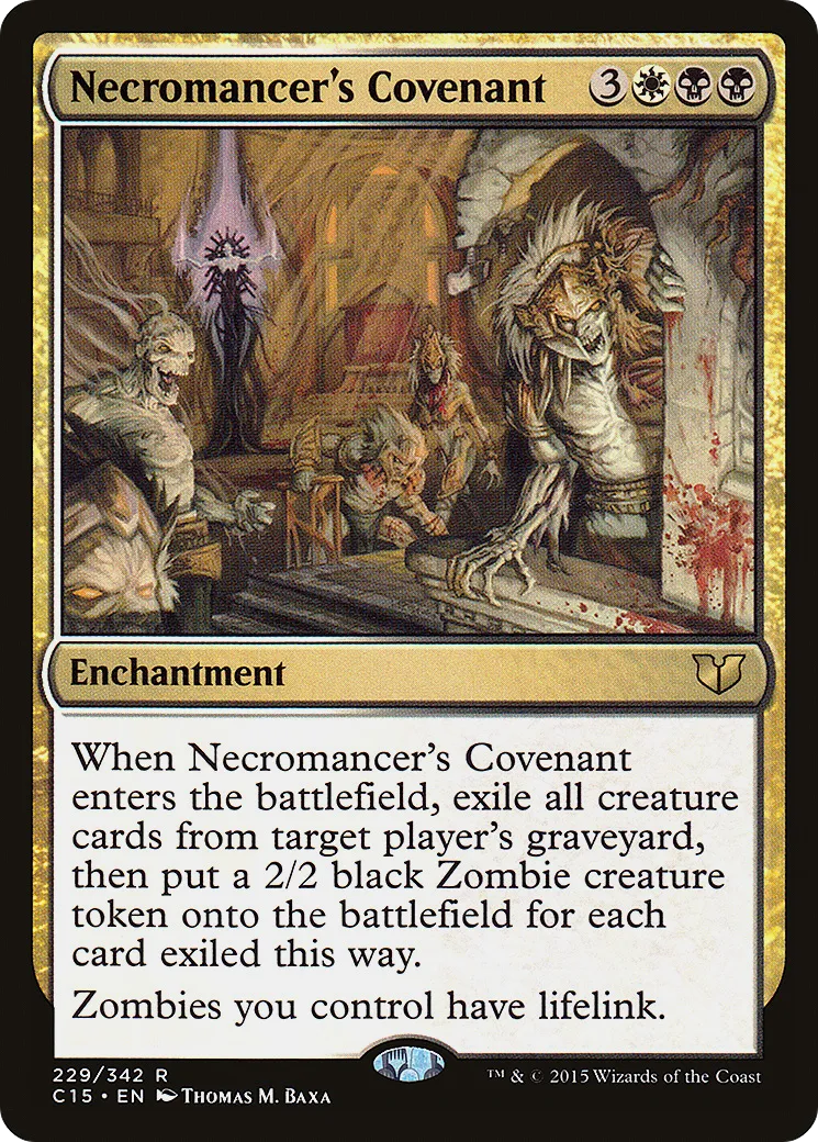 Necromancer's Covenant — Commander 2015 — Magic: The Gathering