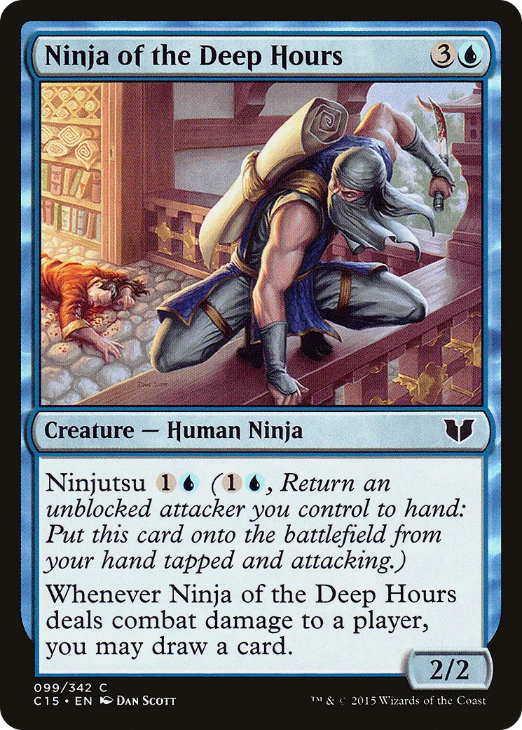 Ninja of the Deep Hours — Commander 2015 — Magic: The Gathering