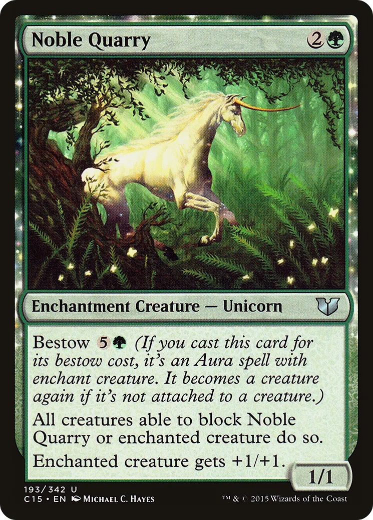 Noble Quarry — Commander 2015 — Magic: The Gathering