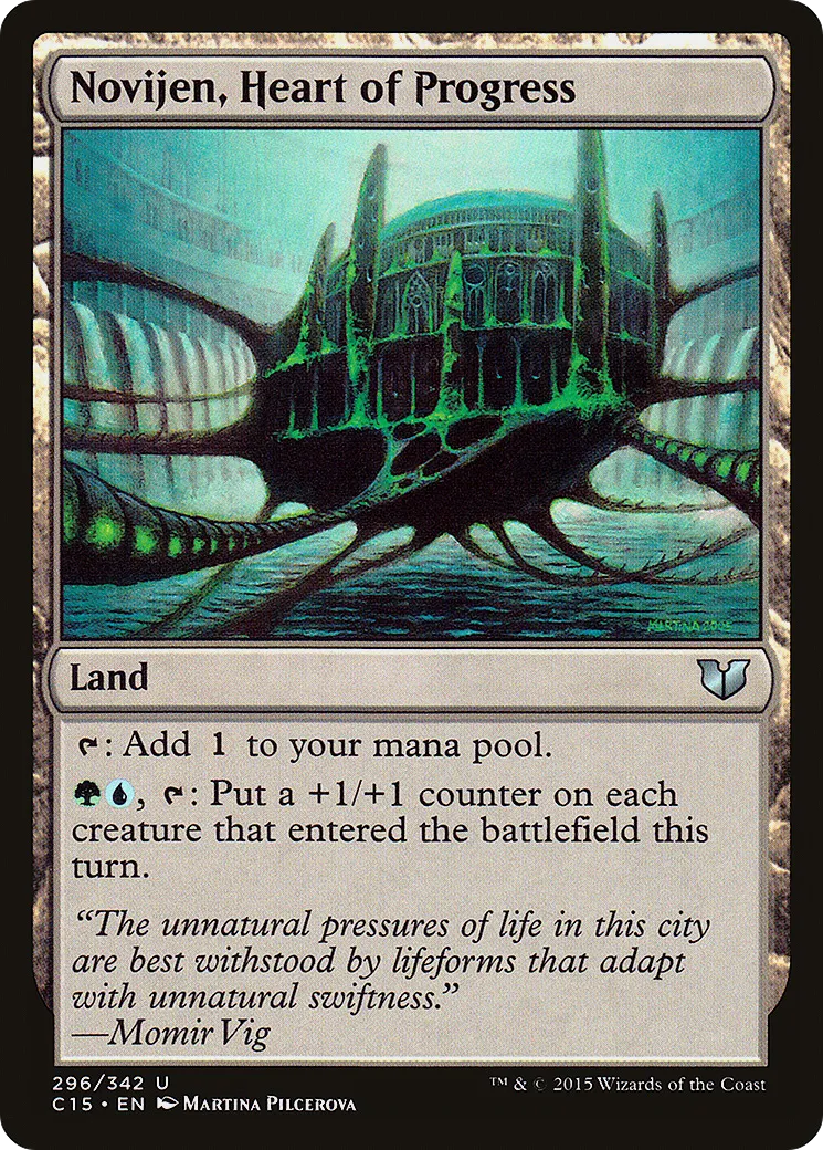 Novijen, Heart of Progress — Commander 2015 — Magic: The Gathering