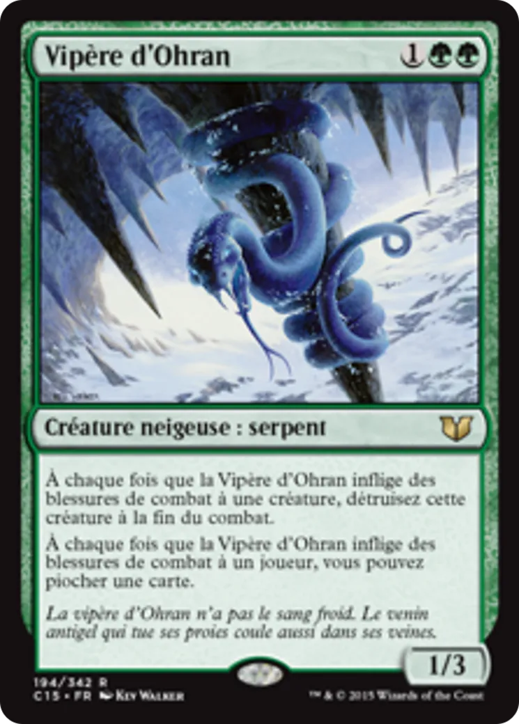 Vipère d'Ohran — Commander 2015 — Magic: The Gathering
