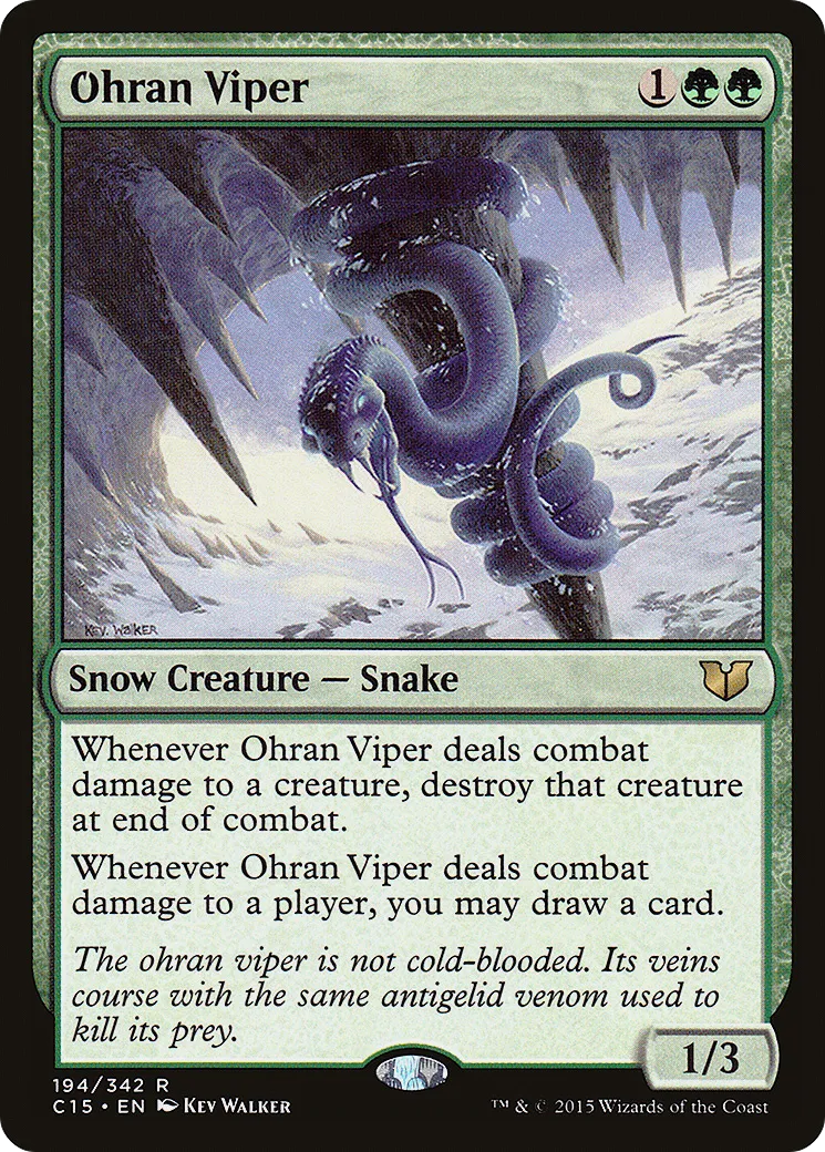 Ohran Viper — Commander 2015 — Magic: The Gathering