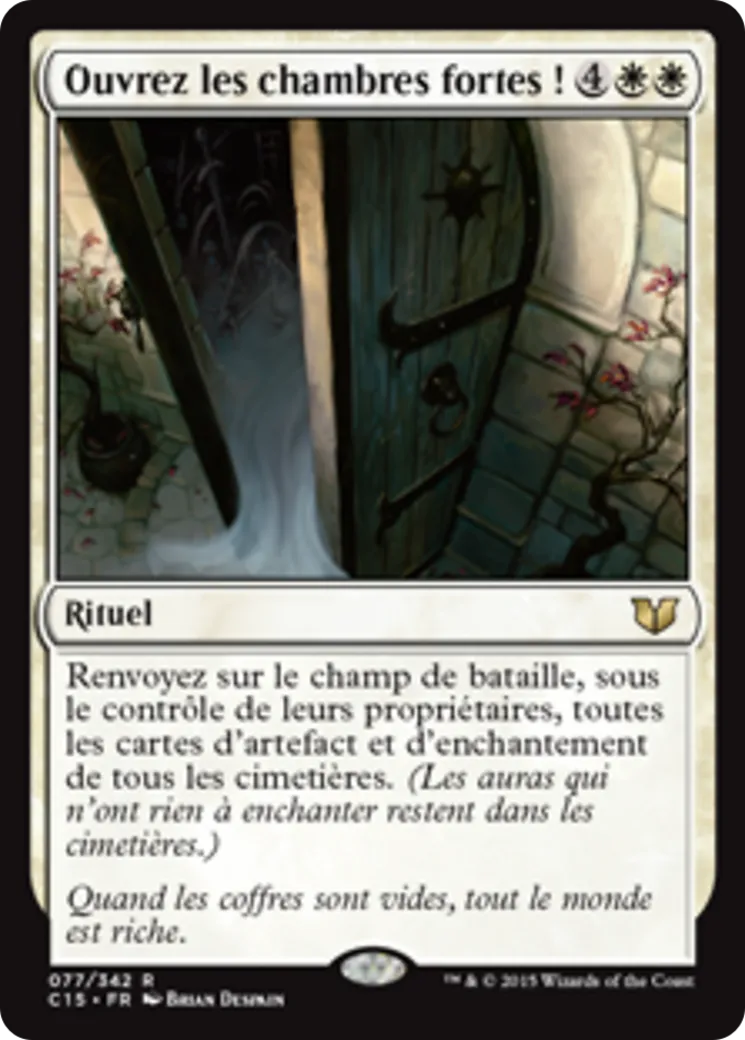 Ouvrez les chambres fortes ! — Commander 2015 — Magic: The Gathering