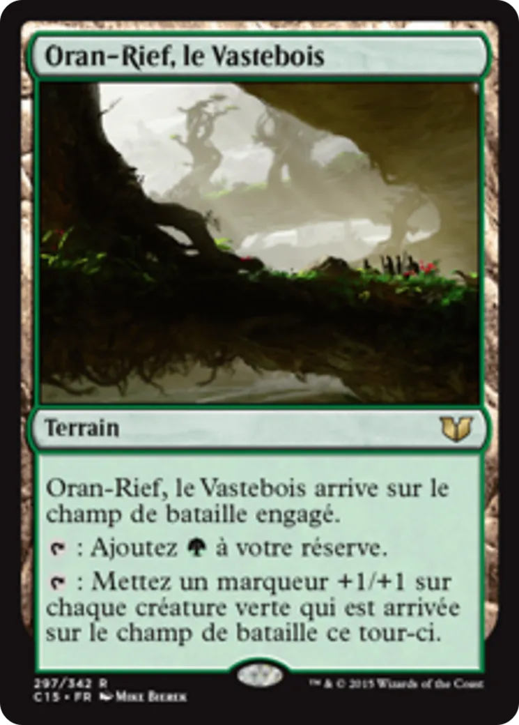 Oran-Rief, le Vastebois — Commander 2015 — Magic: The Gathering