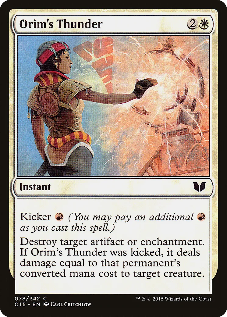 Orim's Thunder — Commander 2015 — Magic: The Gathering